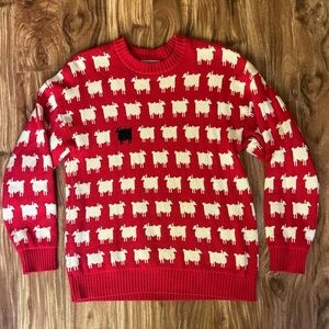 Rowing Blazers Warm&Wonderful Men’s Princess Diana Cotton Sheep Crewneck Sweater